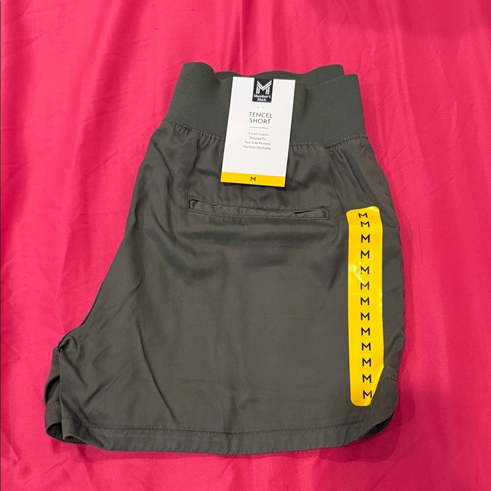 M Tencel Women's Gray Shorts